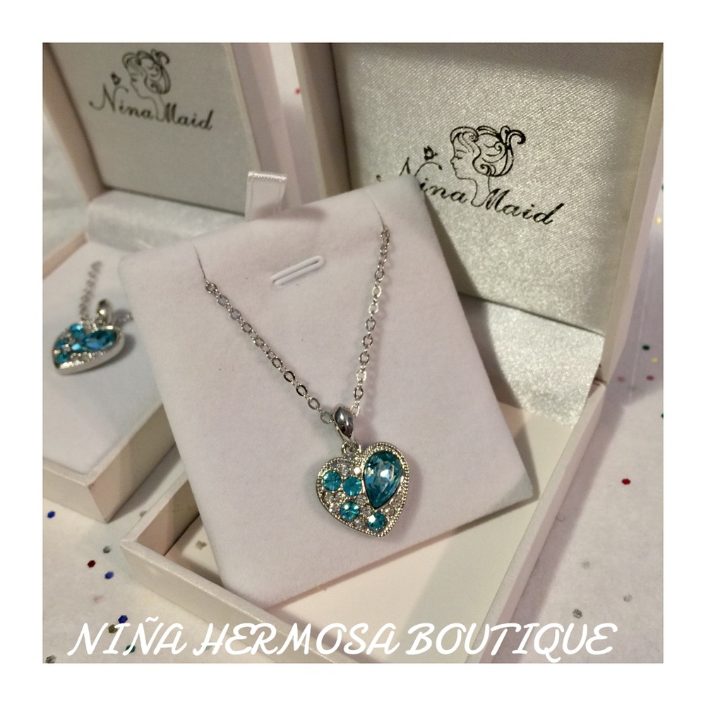 Gold Plated 18inch Heart Necklace
